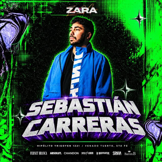 Sebastián Carreras en Zara Club